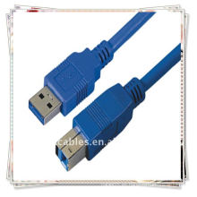 Cable de impresora USB 3.0 M a M con transmisión de alta velocidad.